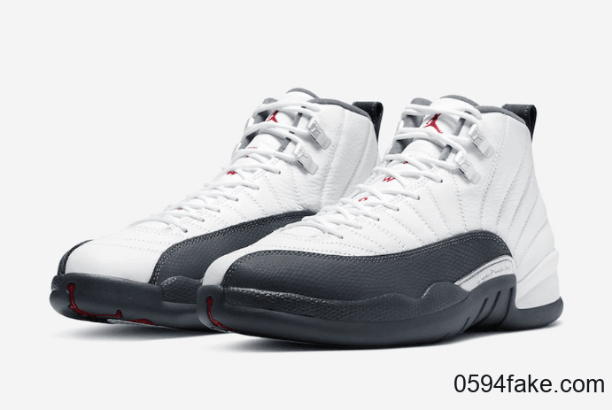 简约白灰配色！Air Jordan 12“ Dark Grey”释出官图！ (ID:23085) - 图片1