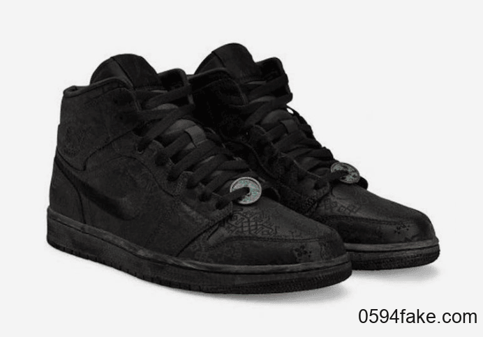 黑丝绸 Air Jordan 1 Mid明日发售！颜值赛高！ (ID:23235) - 图片1