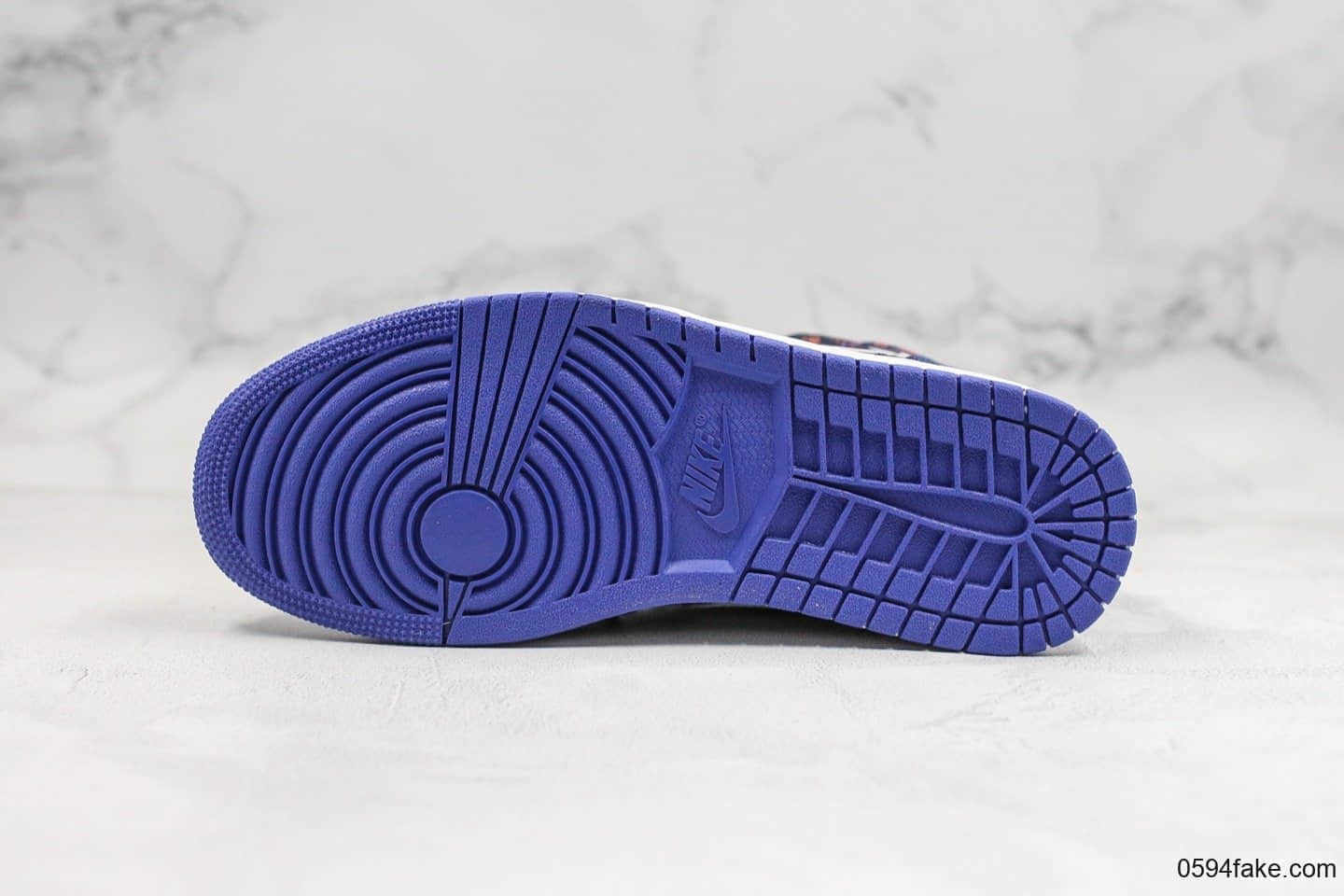 乔丹Air Jordan 1 Mid公司级版本中帮aj1虎纹配色原厂3D针织工艺天猫外贸客户指定版本 货号:AV5174-005