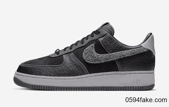 超限量纯黑配色!A Ma Maniére x Nike Air Force 1系列即将发售!