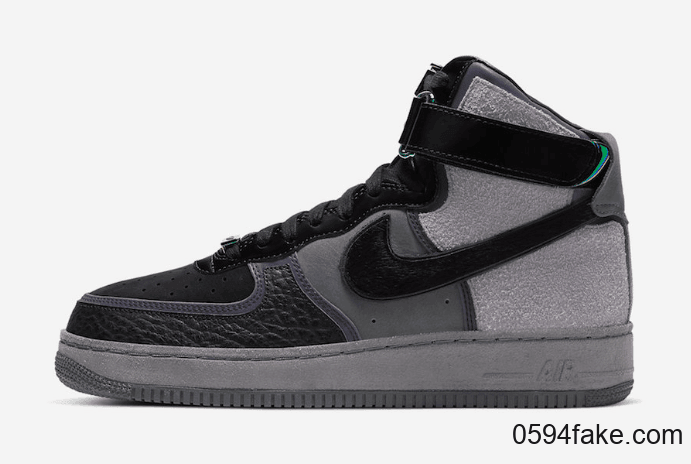 超限量纯黑配色!A Ma Maniére x Nike Air Force 1系列即将发售!