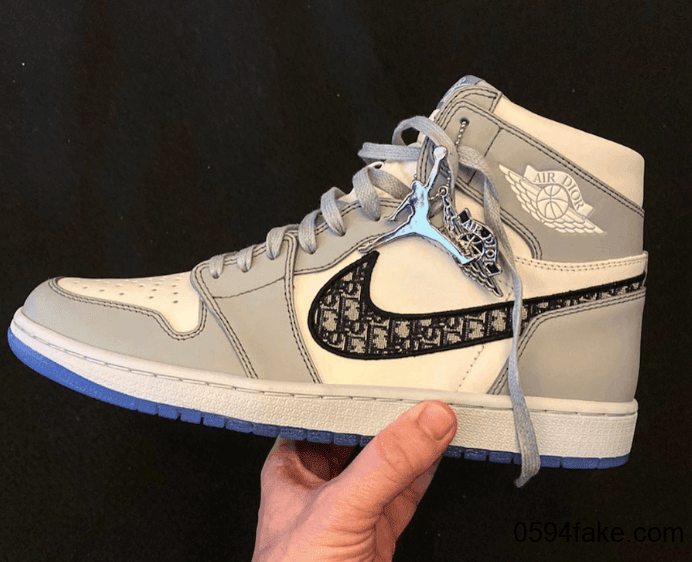超限量重磅联名来袭!Dior x Air Jordan 1实物图首度曝光!