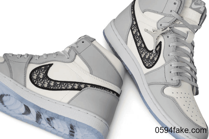 超限量重磅联名来袭!Dior x Air Jordan 1实物图首度曝光!