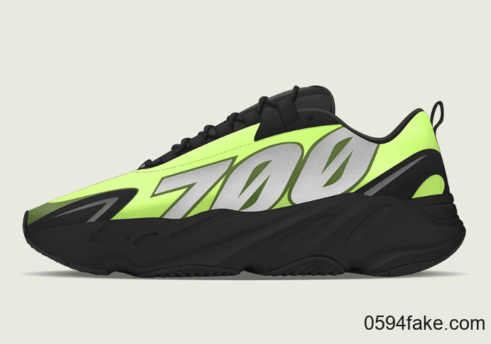 亮眼荧光绿！Yeezy Boost 700 MNVN全新配色明年发售！ (ID:24125) - 图片1