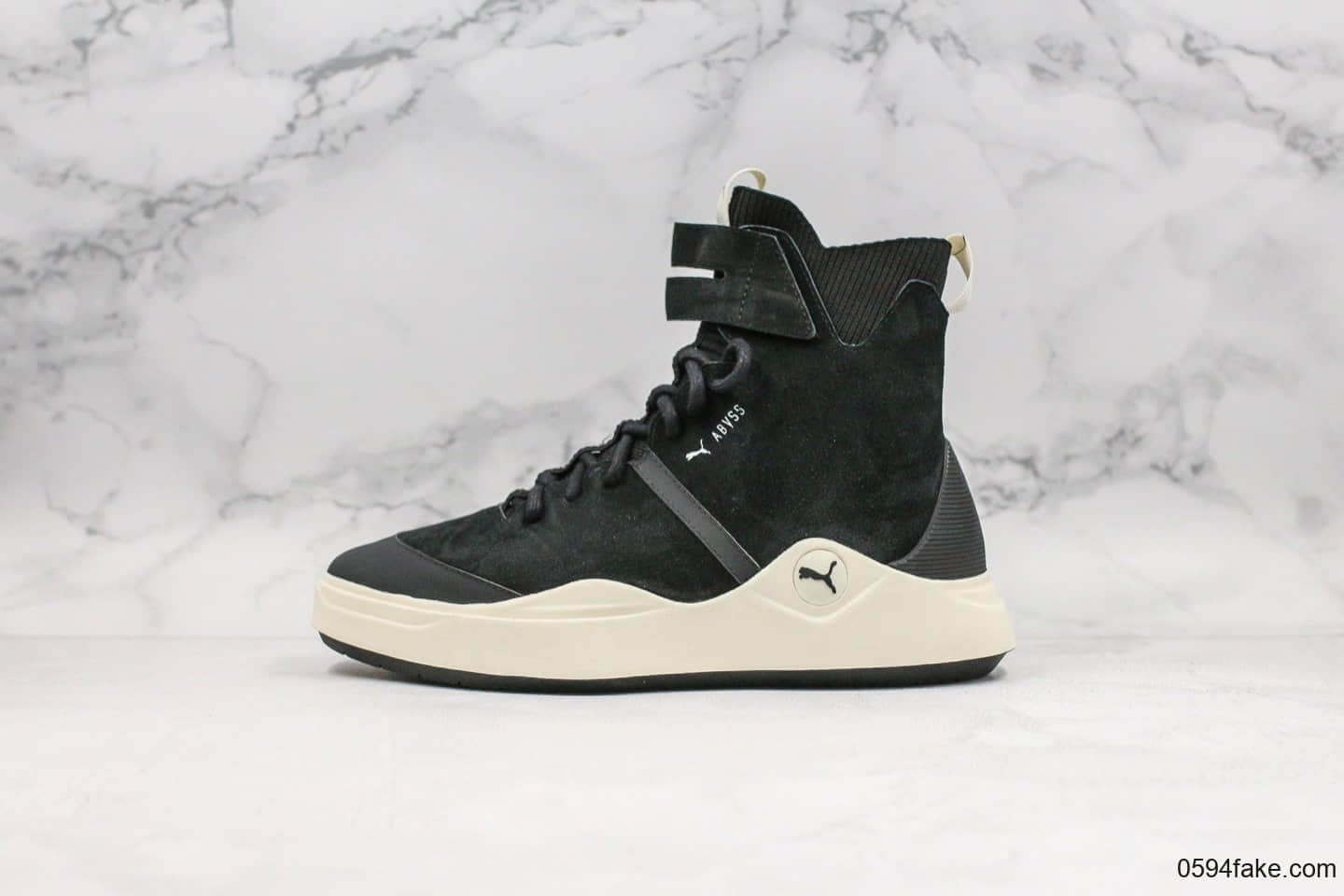 彪马PUMA ABYSS SOLSTICE纯原版本高帮弹力套袜鞋原装原盒原厂代工 货号:365389-01