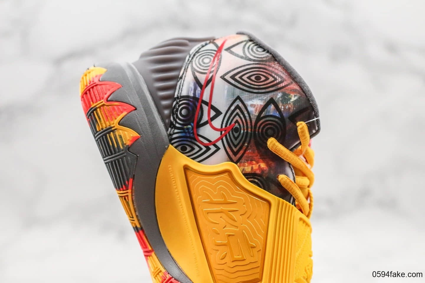 耐克Nike Kyrie 6 Pre-Heat Beijing纯原版本欧文6北京城市限定配色内置气垫原数据开发支持实战 货号:CQ7634-701