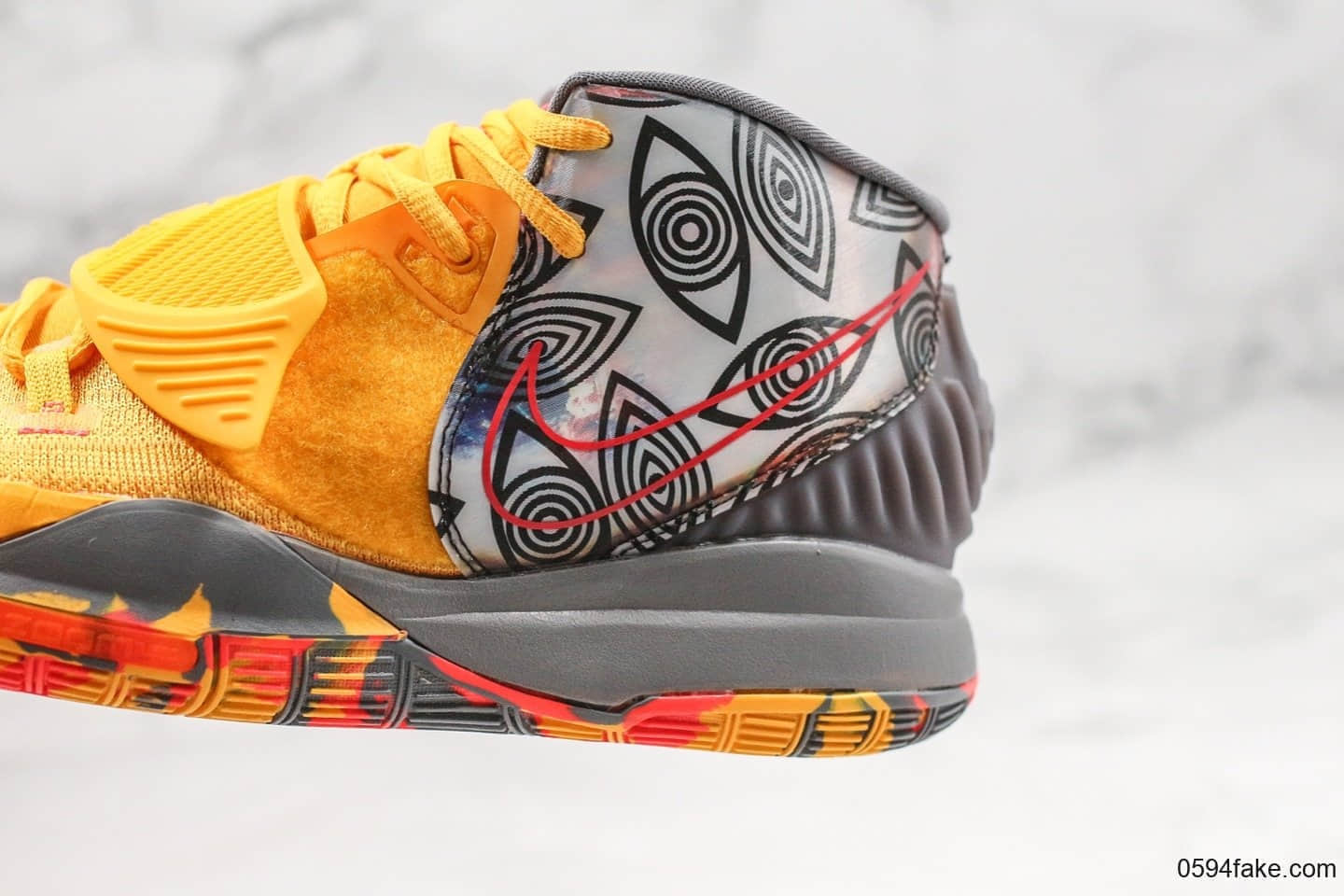 耐克Nike Kyrie 6 Pre-Heat Beijing纯原版本欧文6北京城市限定配色内置气垫原数据开发支持实战 货号:CQ7634-701