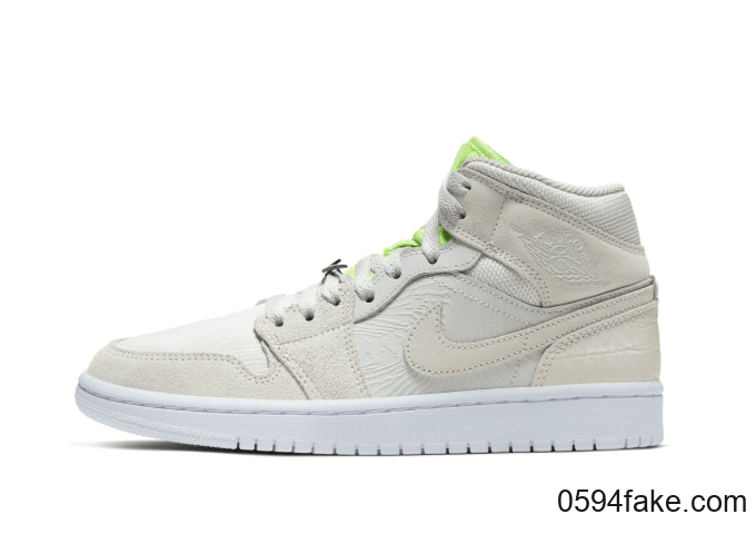 鳄鱼纹+斑马纹+3M反光!全新Air Jordan 1 Mid即将登场!