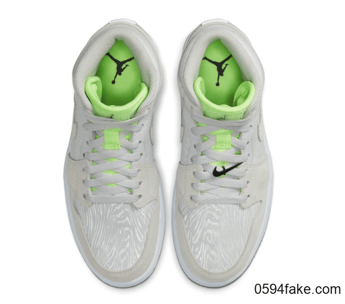 鳄鱼纹+斑马纹+3M反光!全新Air Jordan 1 Mid即将登场!
