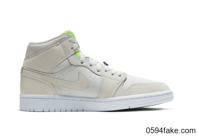 鳄鱼纹+斑马纹+3M反光!全新Air Jordan 1 Mid即将登场!
