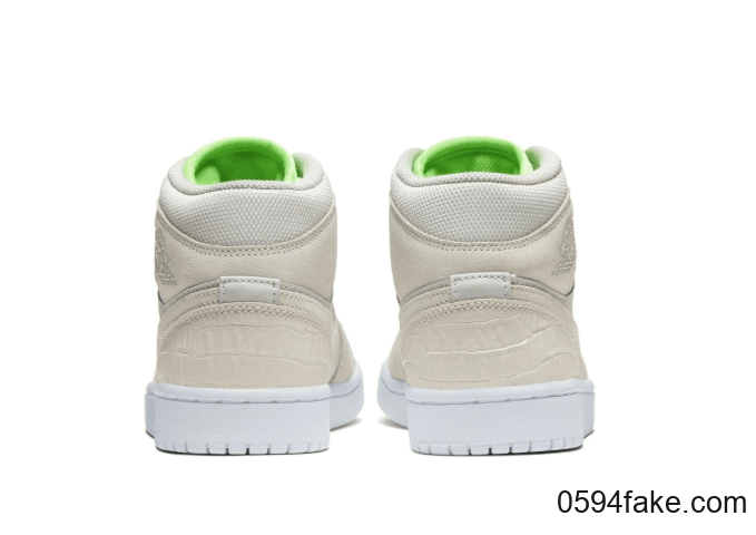 鳄鱼纹+斑马纹+3M反光!全新Air Jordan 1 Mid即将登场!