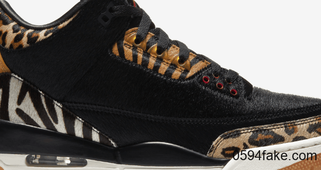 多种动物元素组合!这双AJ3也太狂野了!Air Jordan 3“Animal Instinct”12月19日发售! 货号:CK4344-001