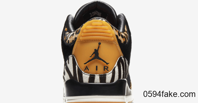 多种动物元素组合!这双AJ3也太狂野了!Air Jordan 3“Animal Instinct”12月19日发售! 货号:CK4344-001