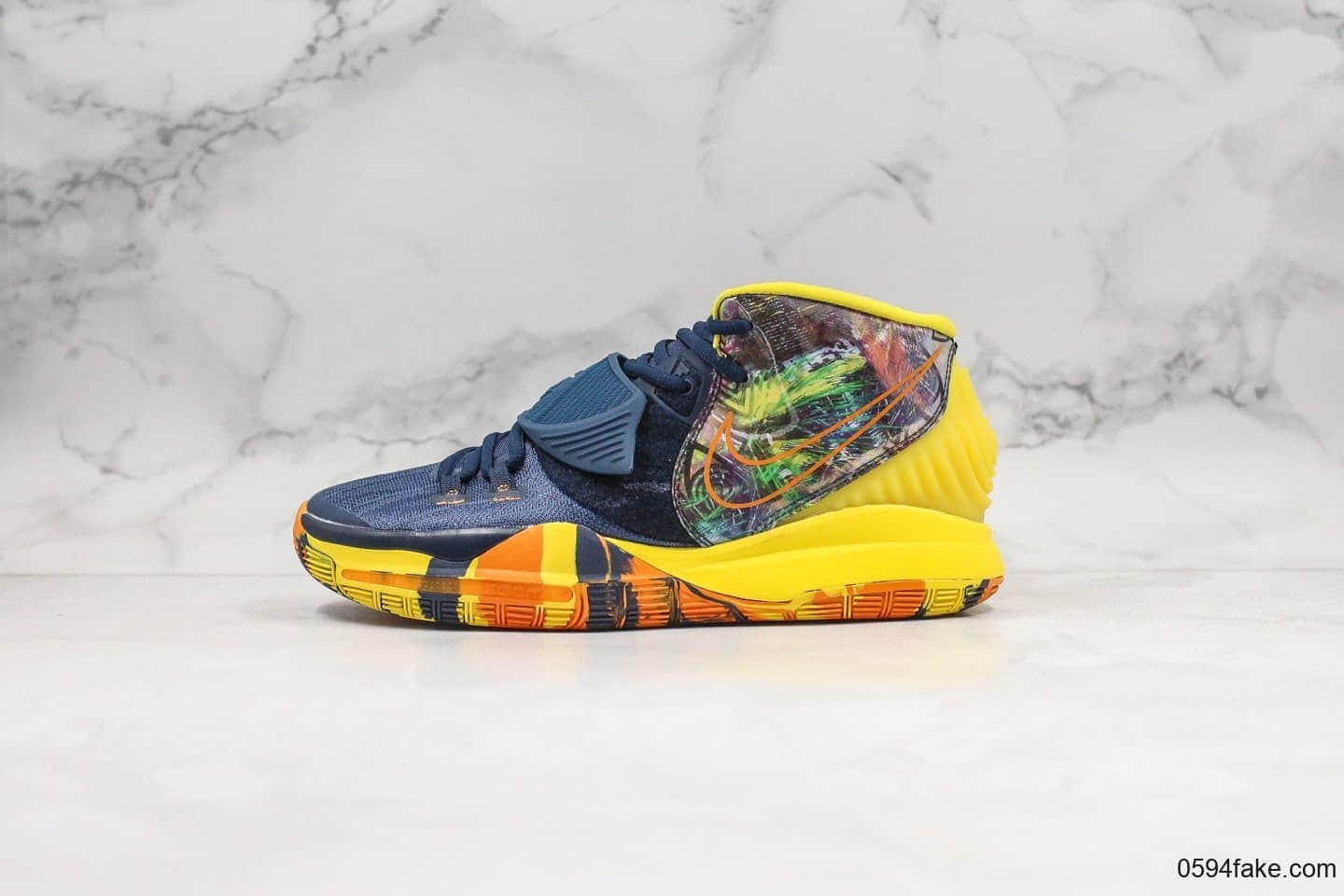 耐克Nike Kyrie 6 Pre-Heat Taipei纯原版本欧文6代台北城市限定配色内置气垫原盒原标 (ID:25384) - 图片1