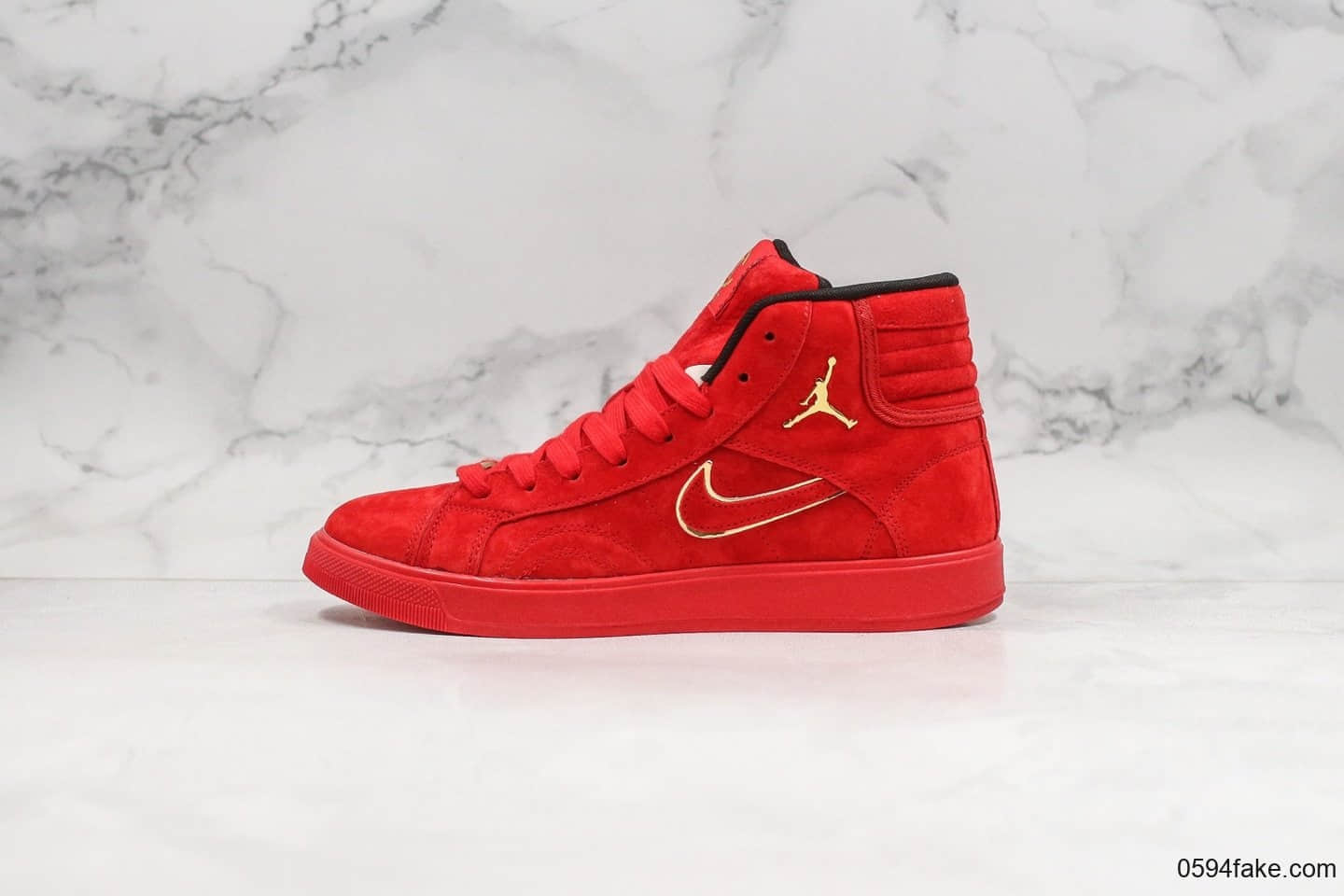 乔丹Air Jordan 1 x EDison CHEN公司级版本陈冠希联名款春节限定配色AJ1内置气垫真刺绣恭喜发财 货号:AA819953-001