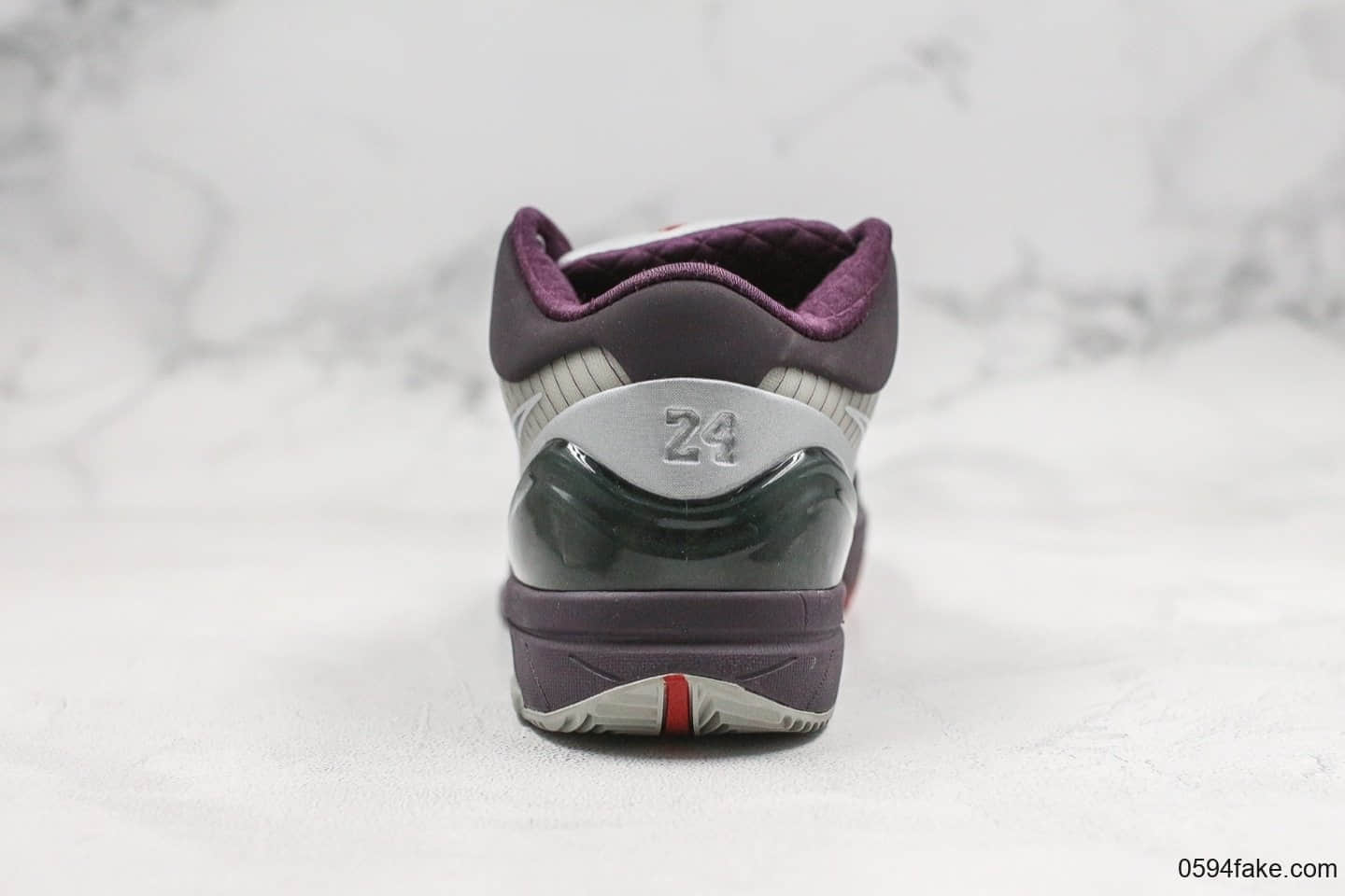 耐克Nike Zoom Kobe IV纯原版本科比4代元年复刻灰紫色正确细节原鞋开模一比一打造支持实战篮球鞋 货号:344335-051