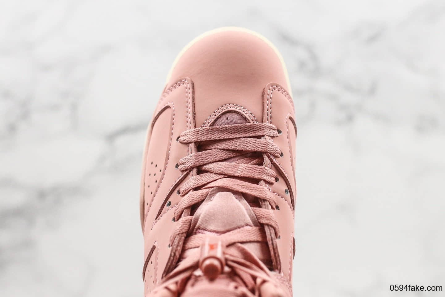乔丹Air Jordan 6 x Aleali May纯原版本联名款脏粉AJ6女神粉NRG限量配色原盒原标原档案数据开发 货号:CI0550-600