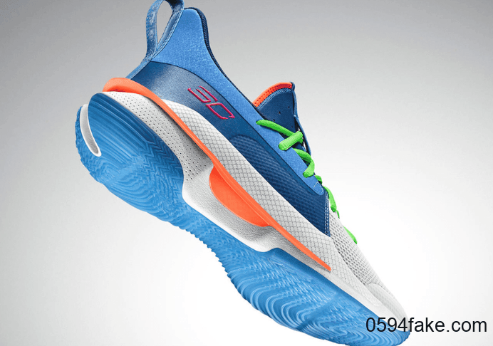 清新湖水蓝!UA Curry 7“ Nerf Super Soaker”将于12月27日发售!
