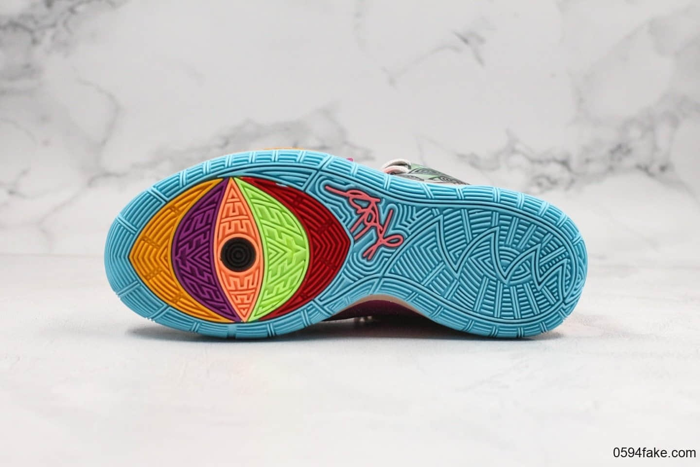 耐克Nike KYRIE 6 Pre-Heat Heal The World纯原版本欧文6代治愈世界内置气垫原盒原标原档案数据开发 货号:CQ7634-403