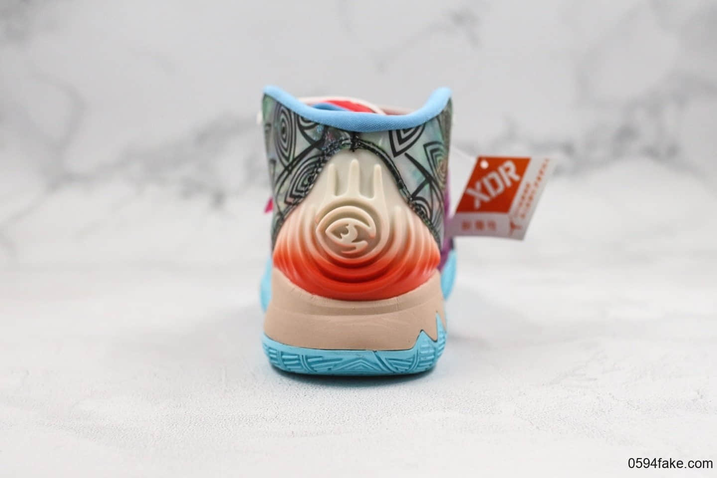 耐克Nike KYRIE 6 Pre-Heat Heal The World纯原版本欧文6代治愈世界内置气垫原盒原标原档案数据开发 货号:CQ7634-403