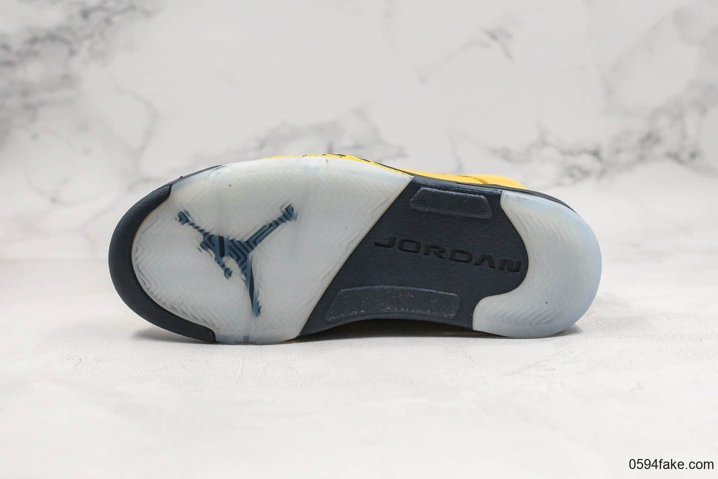 乔丹Air Jordan 5 Inspire纯原版本密歇根大学AJ5麂皮黄内置可视气垫原楦头原纸板打造 货号:CQ9541-704