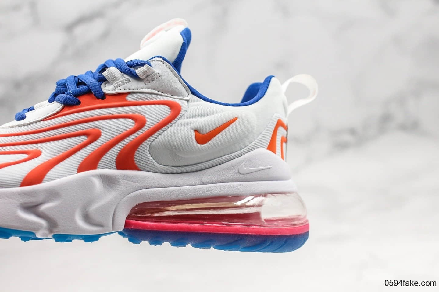 耐克Nike Air Max 270 SE纯原版本混合科技max270后半掌气垫慢跑鞋内置半掌气垫原档案数据开发 货号:CD6870-405