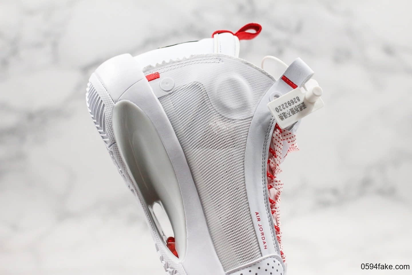 乔丹Air Jordan XXXIV Eclipse纯原版本未来概念轻量化AJ34篮球鞋内置Zoom气垫原楦头纸板打造 货号:BQ3381-002