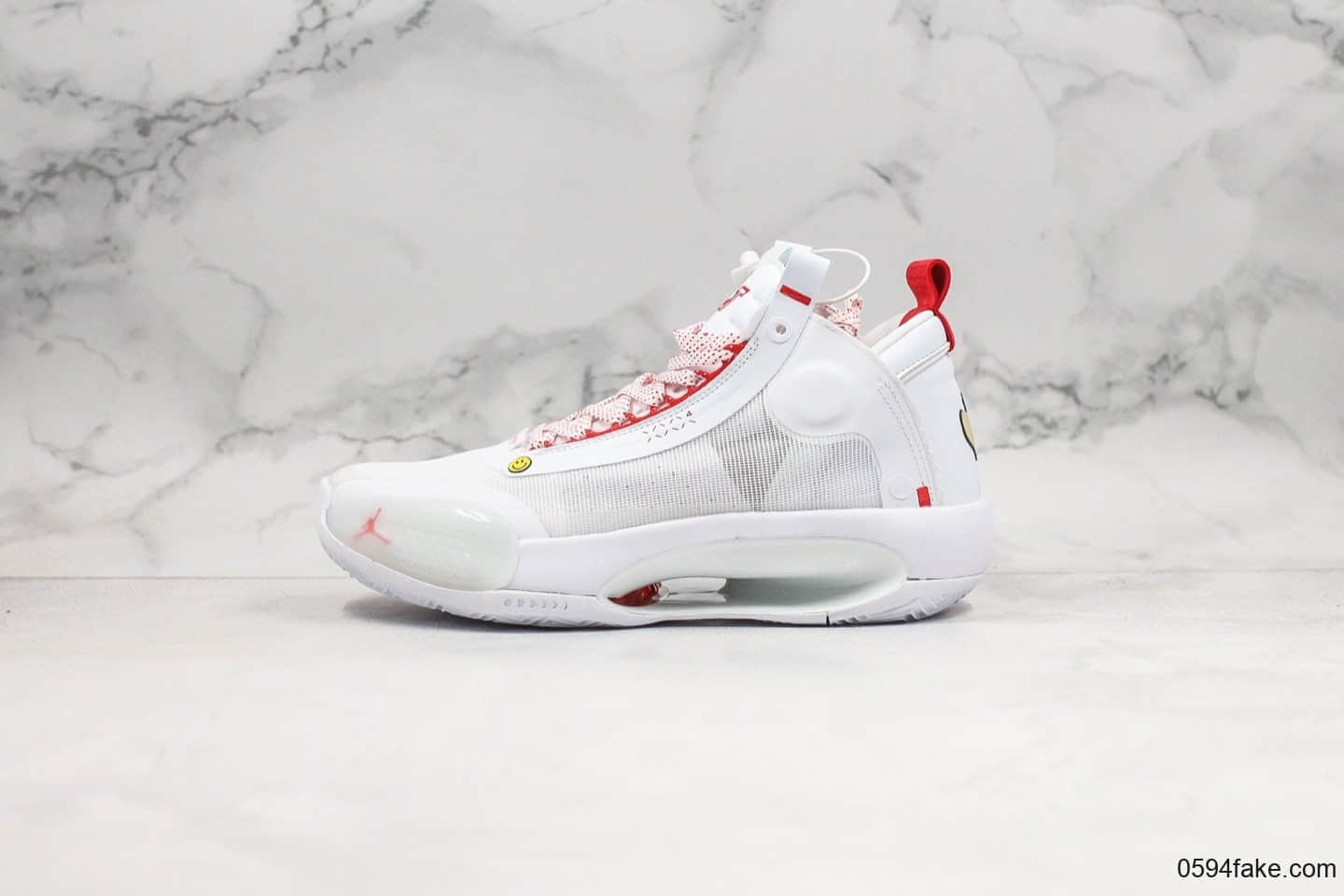 乔丹Air Jordan XXXIV Eclipse纯原版本未来概念轻量化AJ34篮球鞋内置Zoom气垫原楦头纸板打造 货号:BQ3381-002