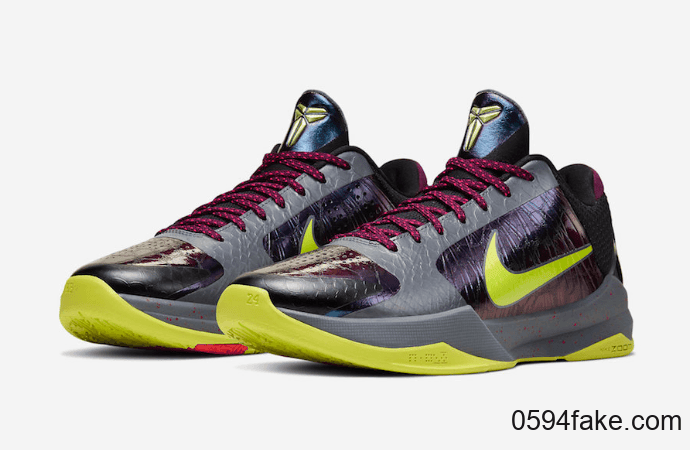 暗黑小丑配色!NBA 2K20 x Nike Kobe 5 Protro“ Chaos”现已发售! 货号:CD4991-001