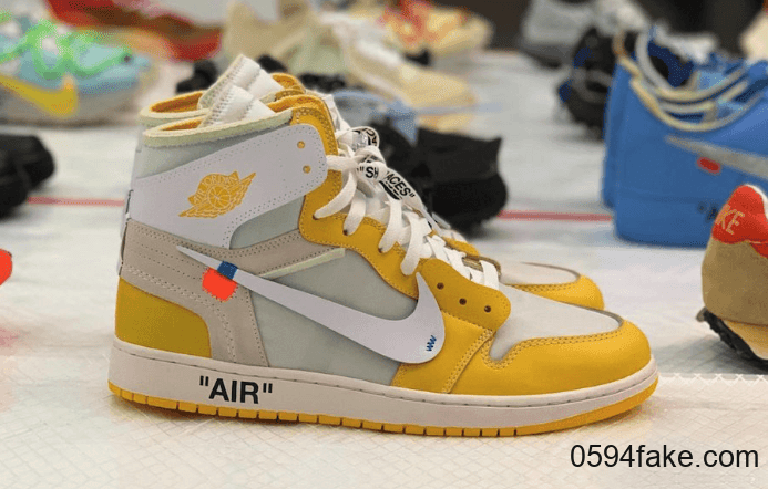 白黄Off-White x AJ1 “Canary Yellow”或将于明年发售!