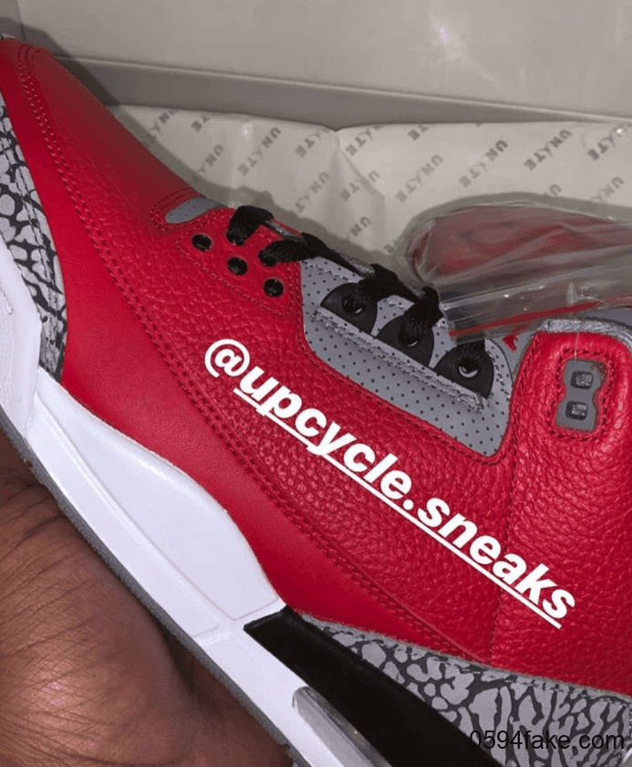 经典红水泥配色!AJ3 SE“ Red Cement”将于2020年2月15日发售! 货号:CK5692-600