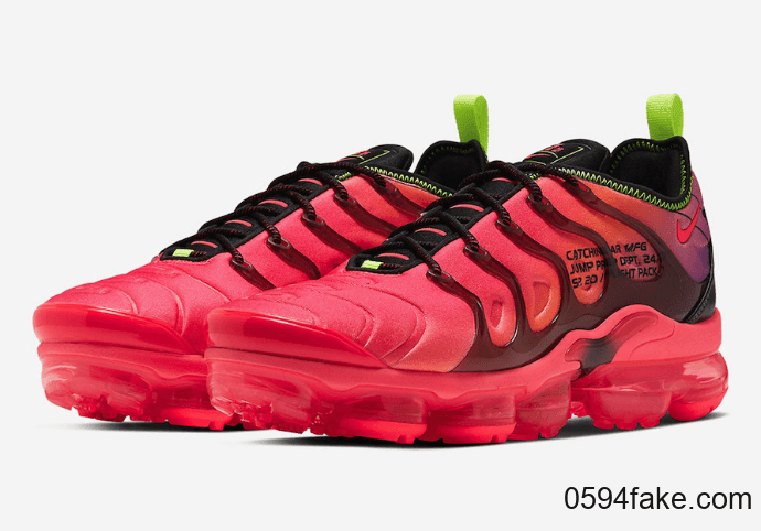 Nike Air VaporMax Plus新配色即将登场!酷似OW联名! 货号:CU4709-001