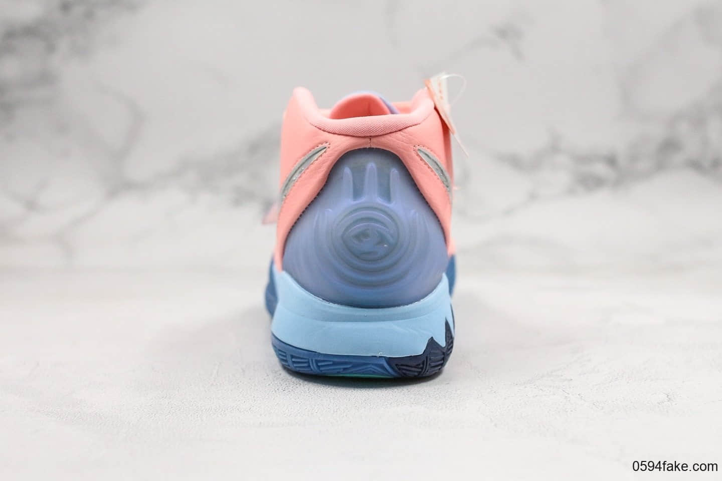 耐克Concepts x Nike Kyrie 6纯原版本欧文6波士顿潮流名所联名款粉蓝色内置气垫支持实战原盒原标 货号:CU8879-600
