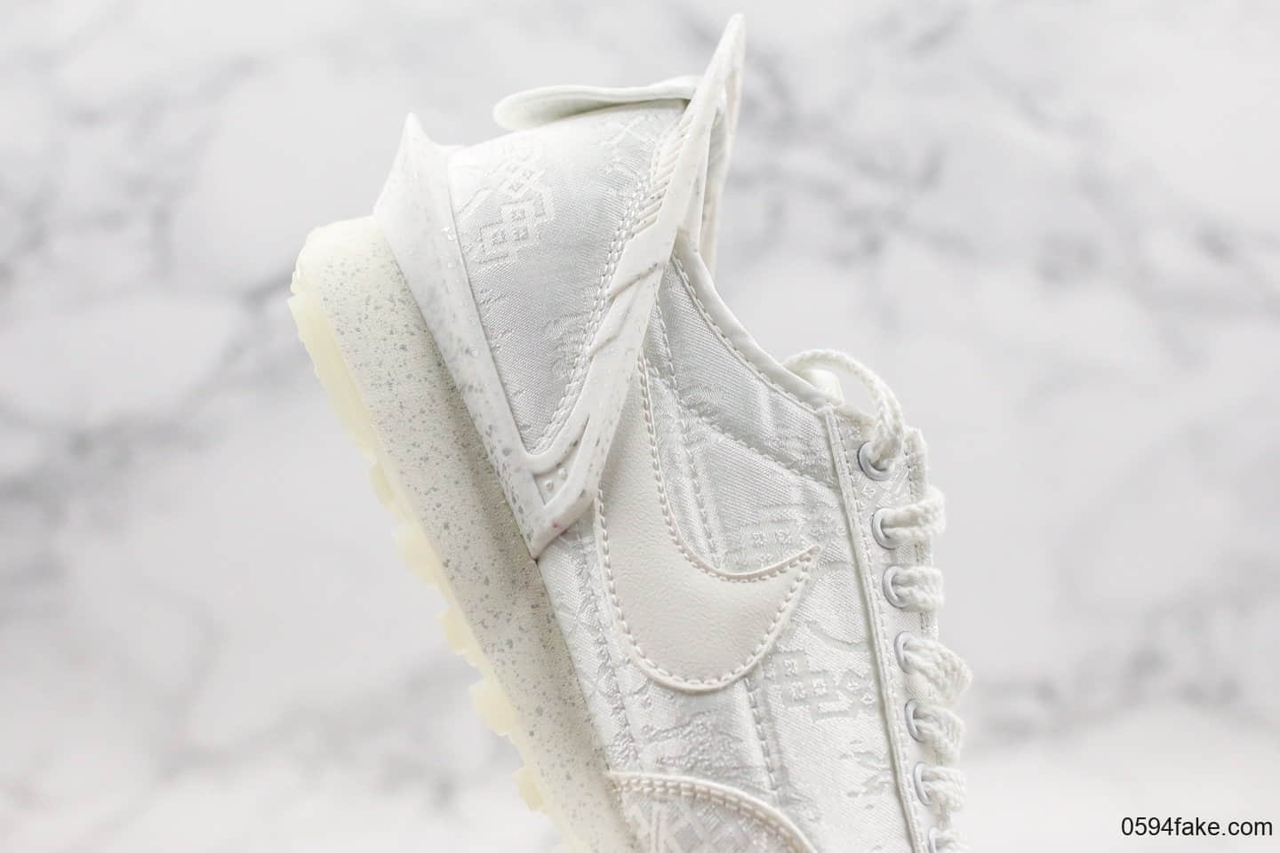 耐克Nike Dbreak X Undercover X CLOT纯原版本三方联名款华夫高桥盾白丝绸原盒原标原装抽屉礼盒内置钢印 货号:CJ3295-101
