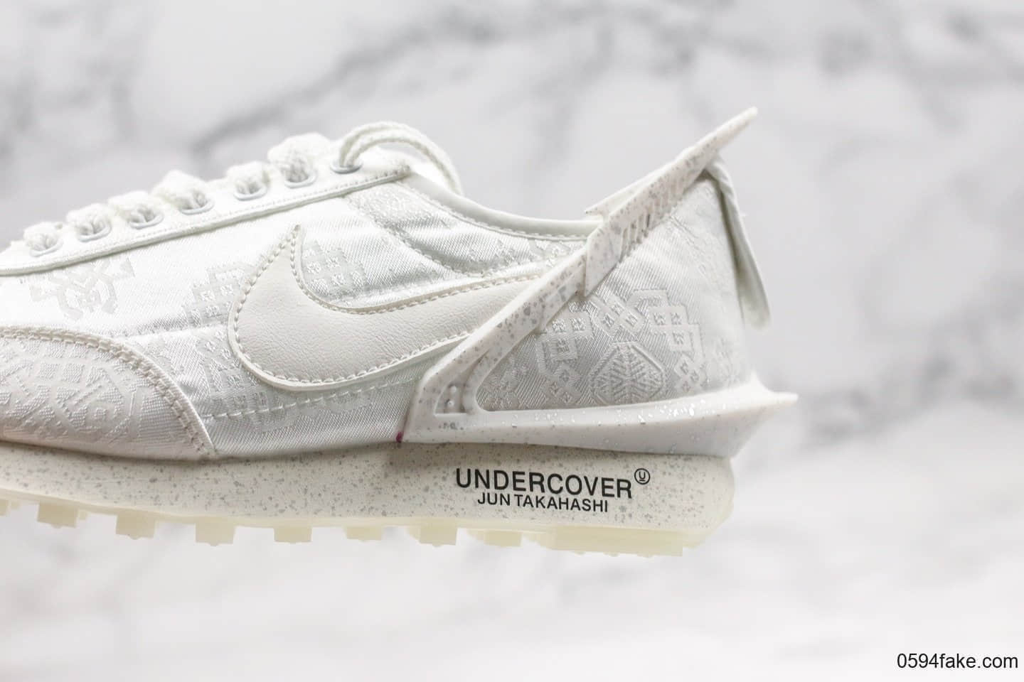 耐克Nike Dbreak X Undercover X CLOT纯原版本三方联名款华夫高桥盾白丝绸原盒原标原装抽屉礼盒内置钢印 货号:CJ3295-101
