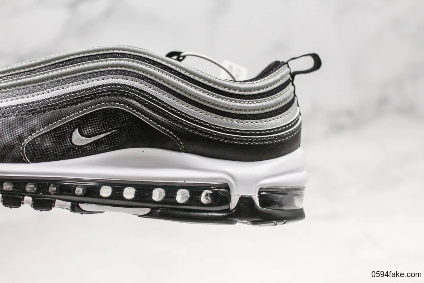 耐克Nike Air Max 97 SE Phantom纯原版本金属子弹max97渐变灰配色内置真实气垫原档案数据开发 货号:921826-016