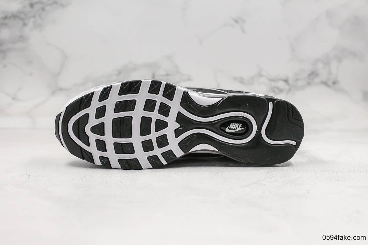 耐克Nike Air Max 97 SE Phantom纯原版本金属子弹max97渐变灰配色内置真实气垫原档案数据开发 货号:921826-016