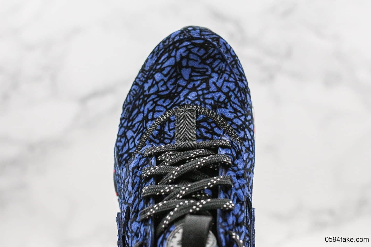 耐克Nike Air Huarache Ultra Suede纯原版本华莱士慢跑鞋篮彩配色内置气垫原盒原标原厂缓震大底 货号:829669-554
