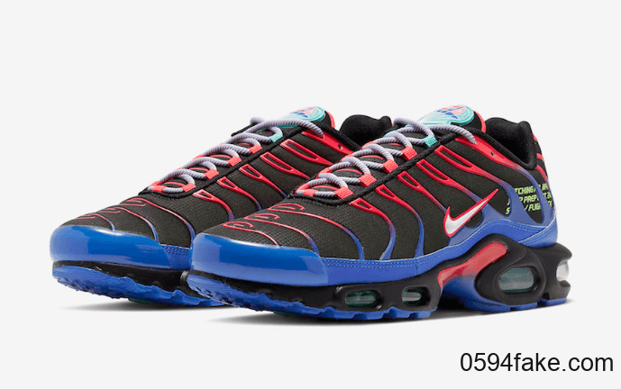 Nike复古跑鞋Air Max Plus新配色曝光！红蓝渐变吸睛度up！ (ID:27133) - 图片1