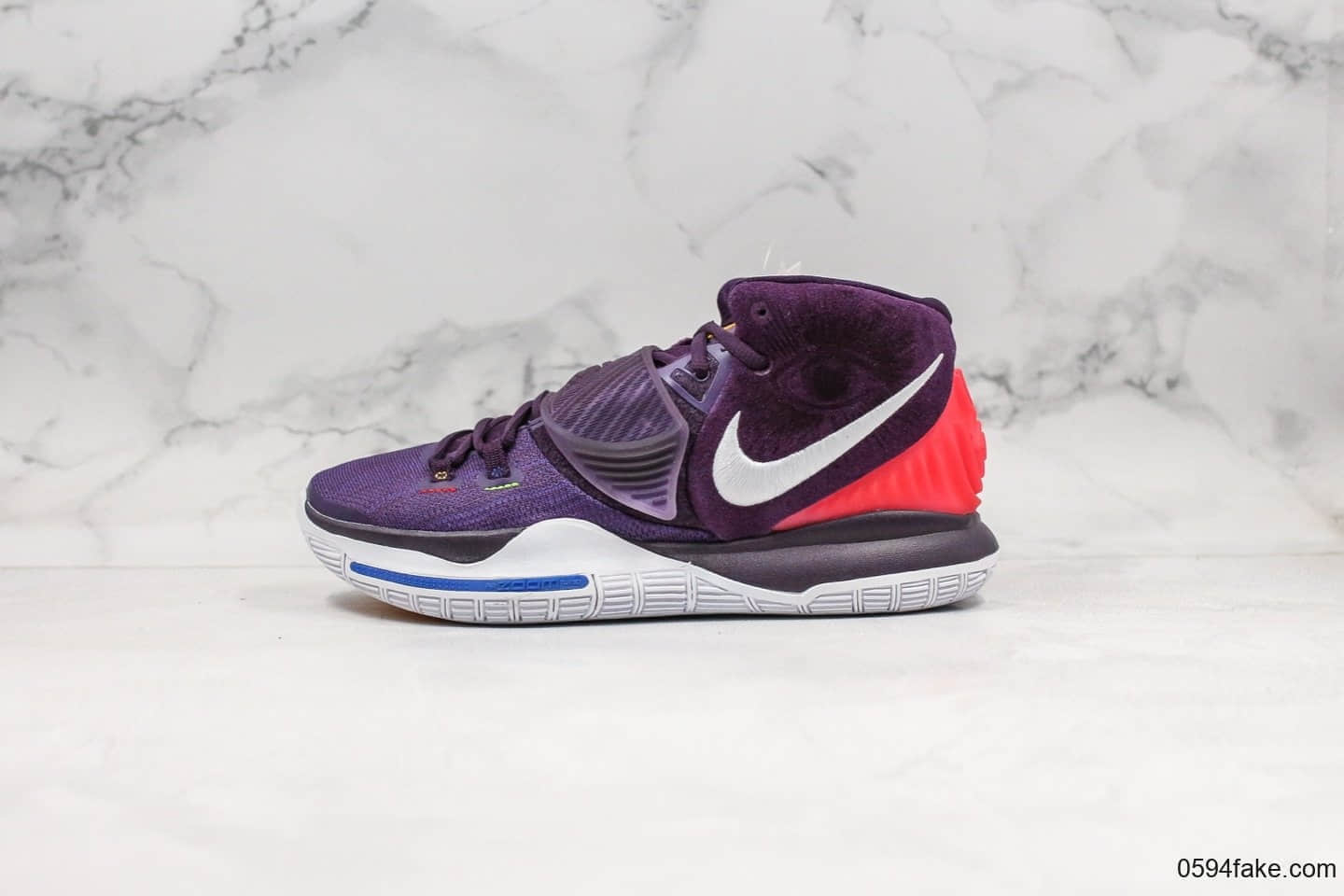 耐克Nike Kylie 6 Grand Purple纯原版本欧文6代紫罗兰配色篮球鞋内置气垫原档案数据开发支持实战 (ID:27189) - 图片1