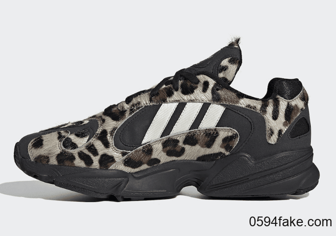 adidas经典复古跑鞋Yung-1新配色即将登场!狂野豹纹你心动了吗? 货号:EG8726