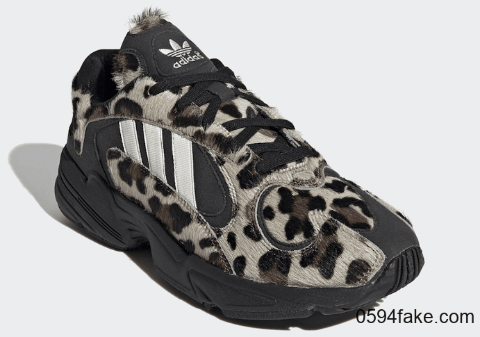 adidas经典复古跑鞋Yung-1新配色即将登场!狂野豹纹你心动了吗? 货号:EG8726