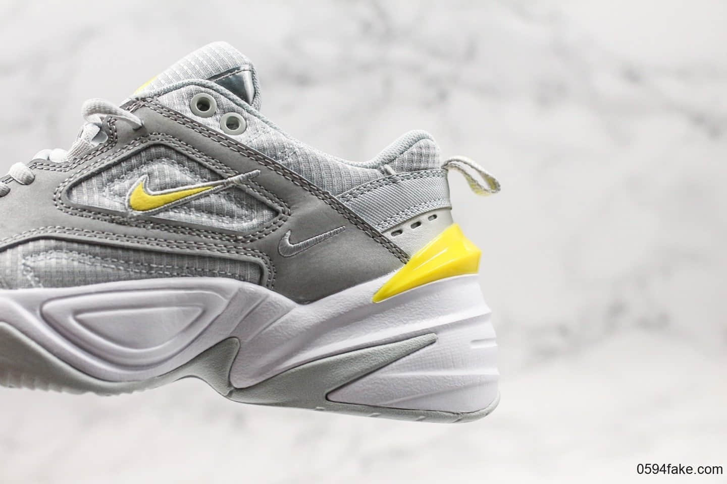 耐克Nike Air Monarch the M2K Tekno纯原版本复古休闲M2K老爹鞋米灰黄青岛原厂楦头纸板打造原盒原标 货号:CN0153-001