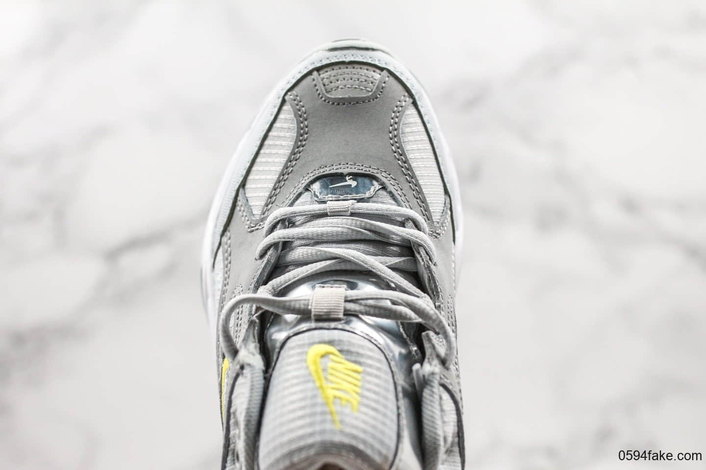 耐克Nike Air Monarch the M2K Tekno纯原版本复古休闲M2K老爹鞋米灰黄青岛原厂楦头纸板打造原盒原标 货号:CN0153-001