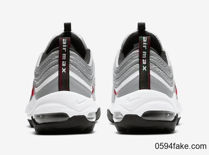 经典银子弹配色!Nike Air Max 97 Golf“ Silver Bullet”将于1月16日发售! 货号:CI7538-001