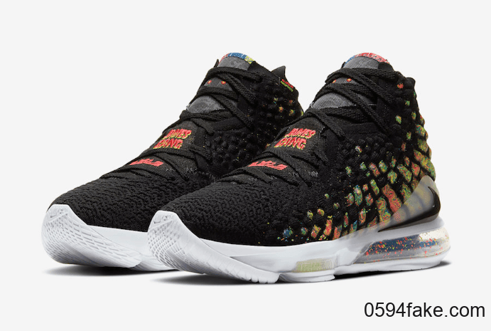 詹皇战靴新配色释出官图!Nike LeBron 17“ James Gang”下月发售! 货号:BQ3177-005