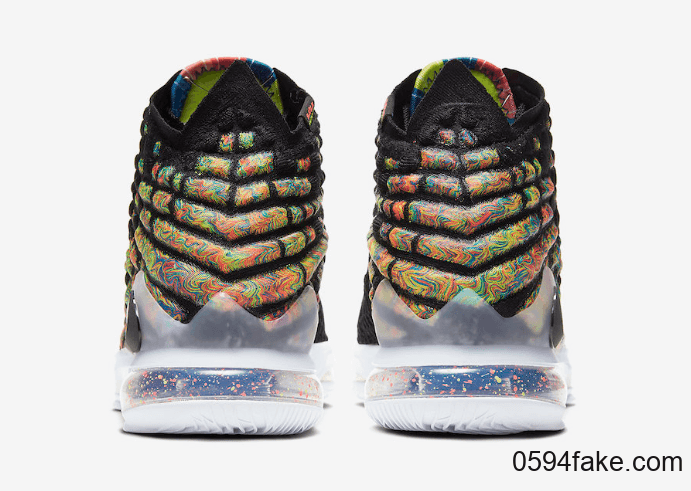 詹皇战靴新配色释出官图!Nike LeBron 17“ James Gang”下月发售! 货号:BQ3177-005