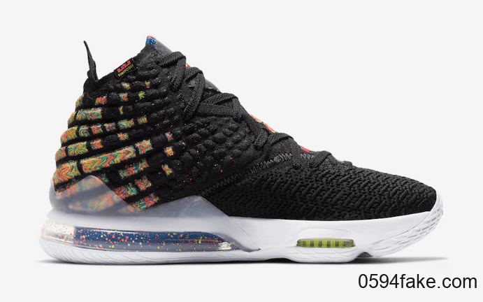 詹皇战靴新配色释出官图!Nike LeBron 17“ James Gang”下月发售! 货号:BQ3177-005