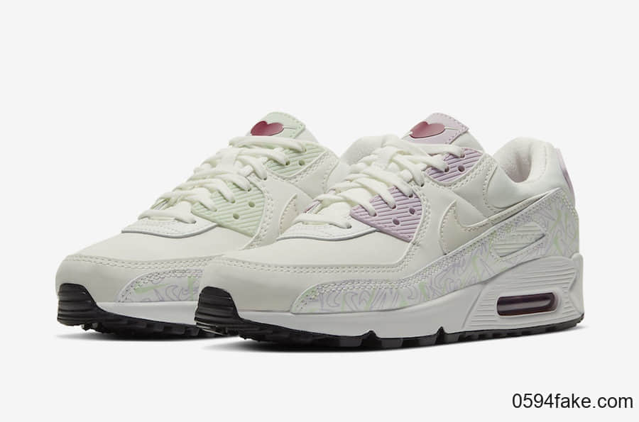 情人节主题!全新Nike Air Max 90即将登场! 货号:CI7359-100