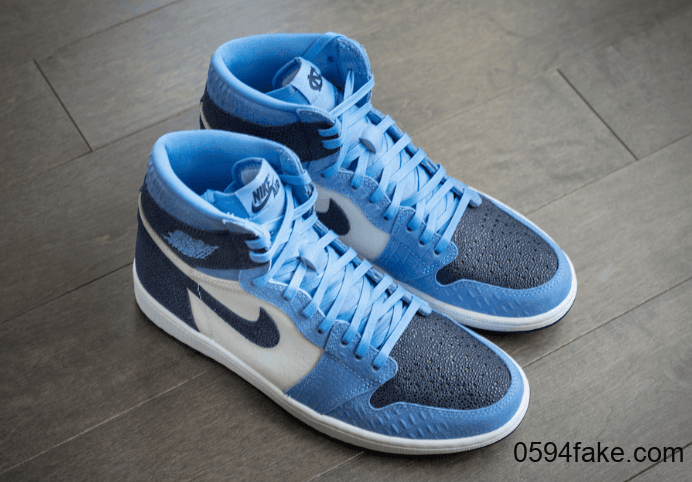 北卡Air Jordan 1“ UNC” PE实物图释出！真的难买！ (ID:28102) - 图片1